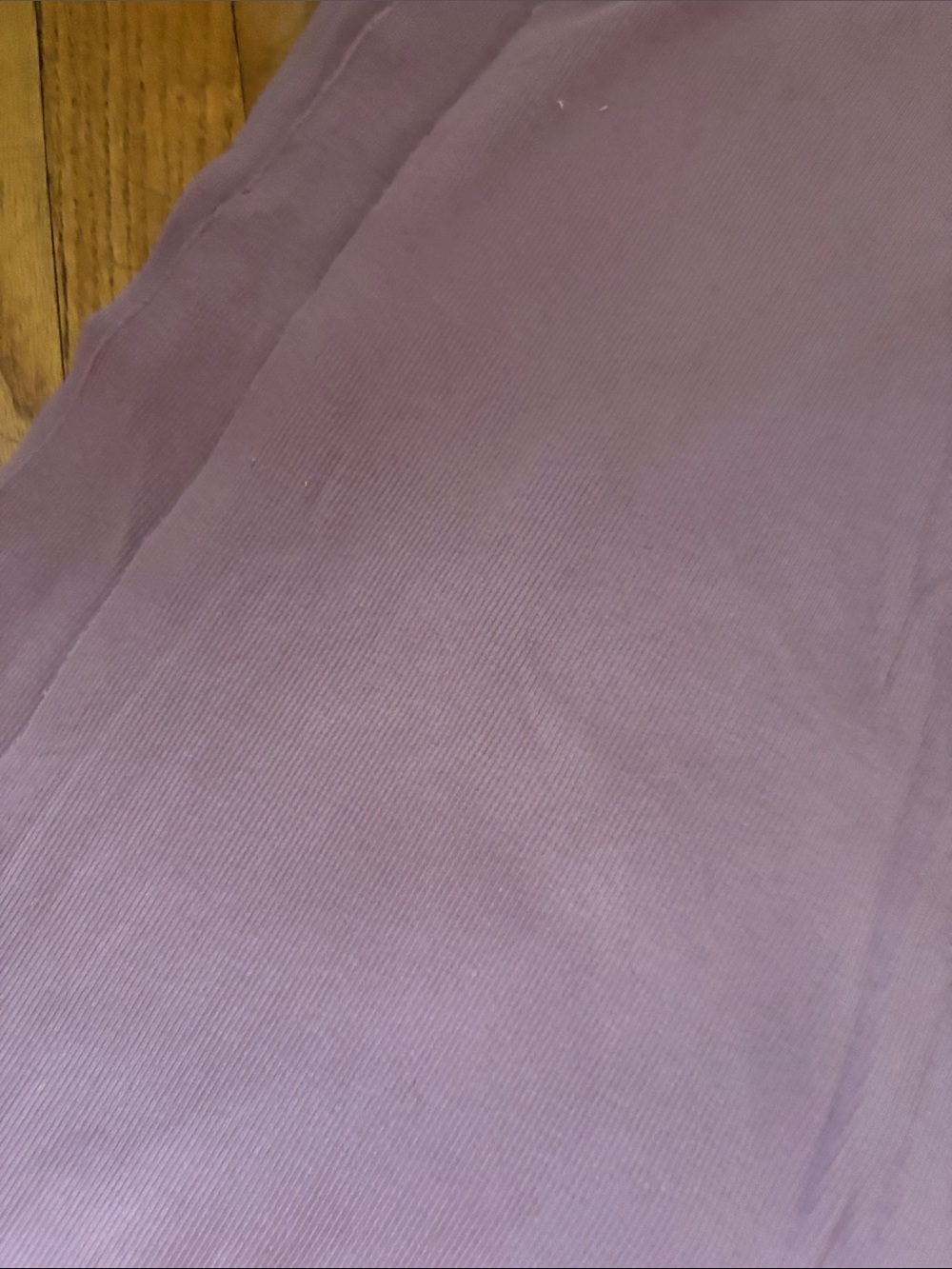 Mauve/ purple rib knit
